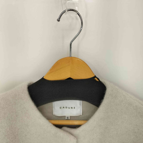 カデュネ CADUNE ふわふわショートカーディガン レディース JPN:36